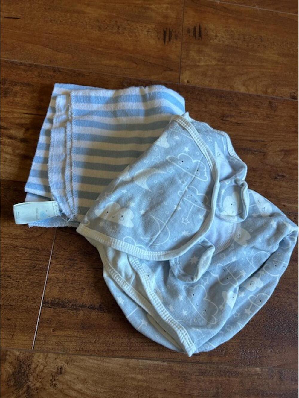 Carter's Baby Swaddle Blanket and Burp Cloth Set